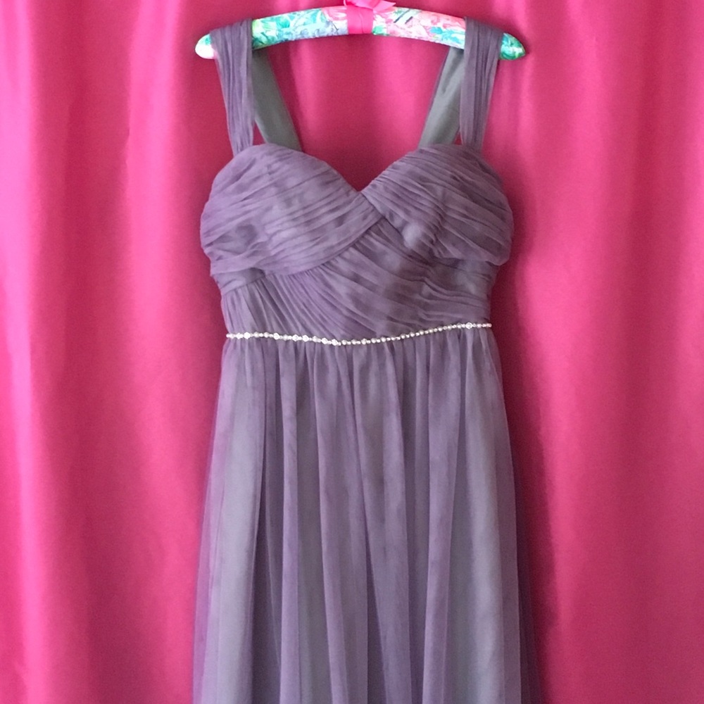 Christina Wu Blush Tulle A-Line Gown with Sweetheart Bodice *WISTERIA* - Picture 6 of 7